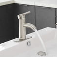 thumbnail image 2 of Grifo de baño VOTON de níquel cepillado monomando, 2 of 7
