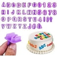 thumbnail image 1 of Cortadores de Letras Sincero para Fondant Juego de 40 Piezas, 1 of 5