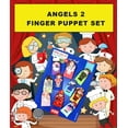 thumbnail image 5 of Finger Puppets 10 Pieces for Homeschooling and Preschool Education of Toddlers and Pre-K Children, Professions, 5 of 5