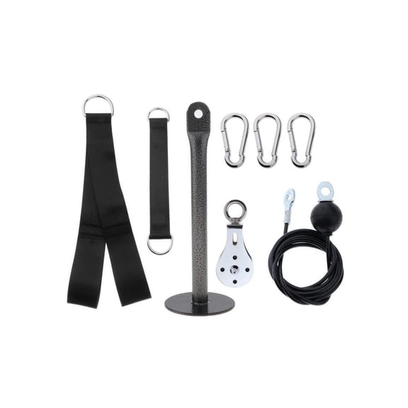 8-In-1 Pulley Cable Machine Attachment System，Cable Machine System for Triceps and Biceps Training