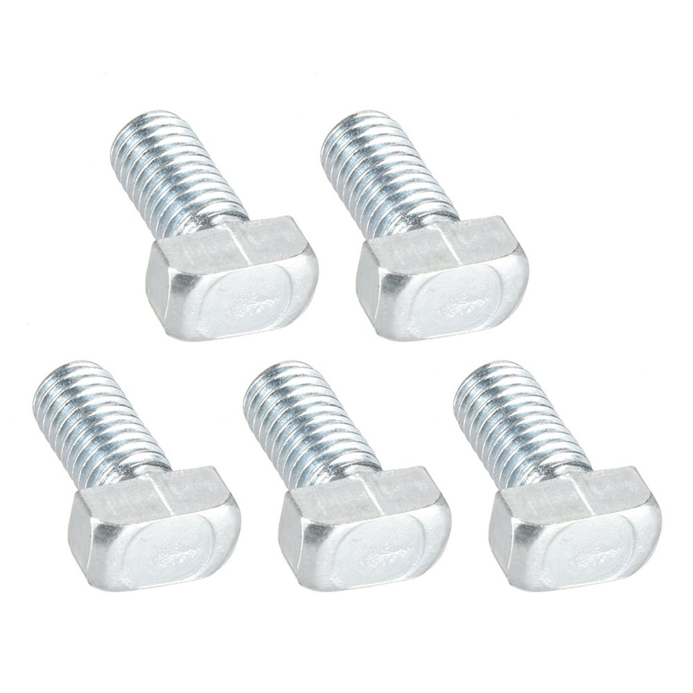 M8 Thread 16mm TSlot DropIn Stud Screw Bolt 40 Series 5pcs Walmart