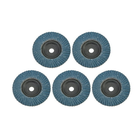 

BAMILL 5pcs 3Inch Flat Flap Discs Grinding Wheels Wood Cutting For Angle Grinder 40Grit