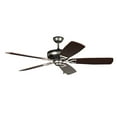 thumbnail image 4 of Supreme Air 62" Ceiling Fan in Brushed Polished Nickel with 70" Supreme Air Blades in Revers, 4 of 4