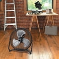 thumbnail image 2 of Patton High Velocity Fan 18 Inch - Powerful Floor Fan for Garage, Workshop & Industrial Use - 3 Speed Settings, Tilt Adjustable, Durable Metal Construction - Black, 2 of 5
