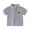 Gray, variant on LYHaoo Boys Short Sleeve Shirt Summer Casual Kids Top Comfortable Breathable Shirt For Toddler And Children Regular Fit Sizes 3-4 Years Beige