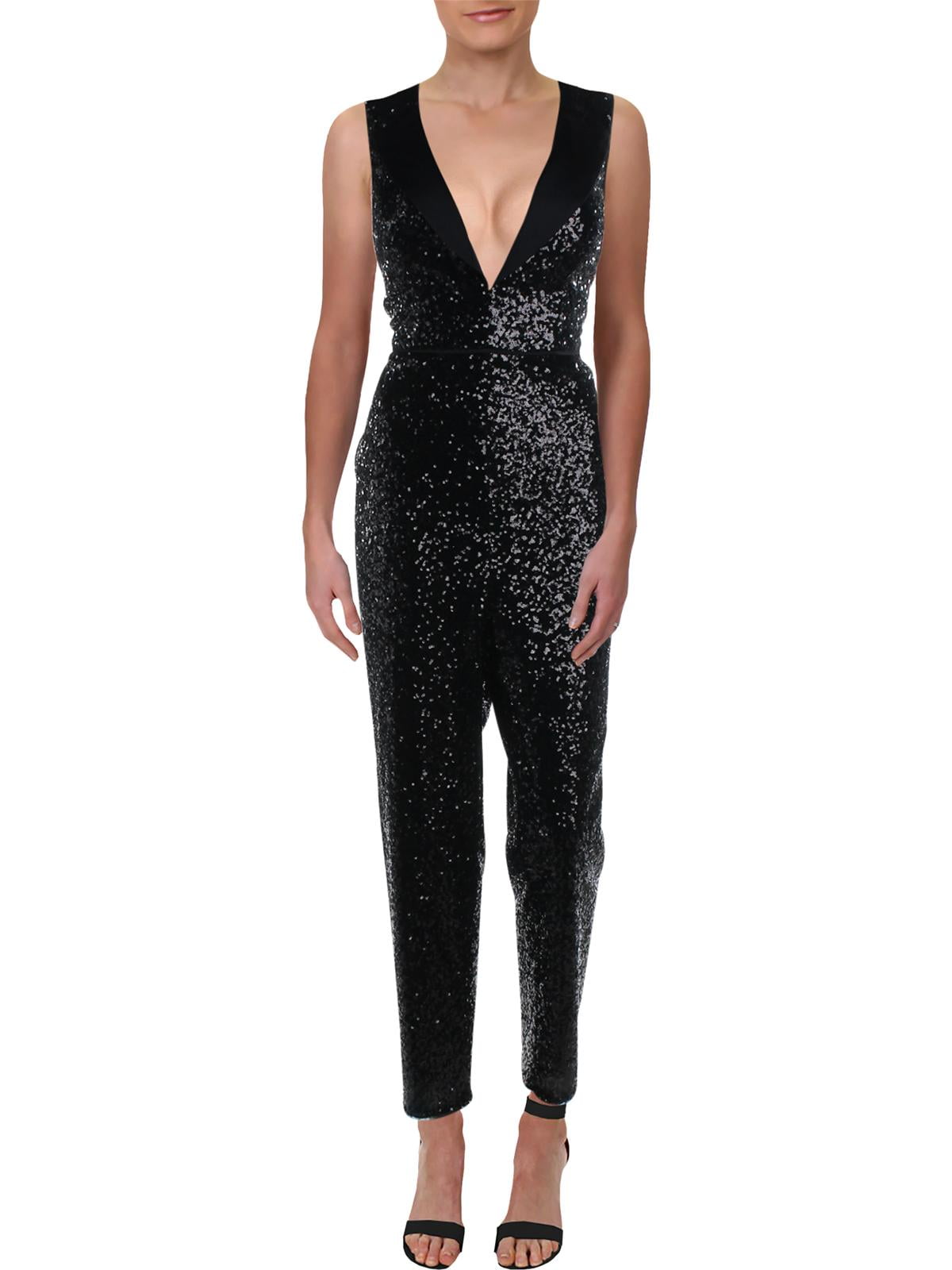 ladies tuxedo jumpsuit