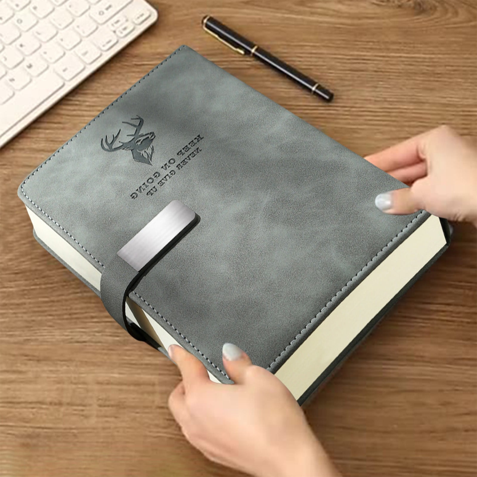 A5 Thick Notebook Heavy-Duty Note Pad A5 Notepad Writing Book Thick-Page Diary A5 Office Notebook