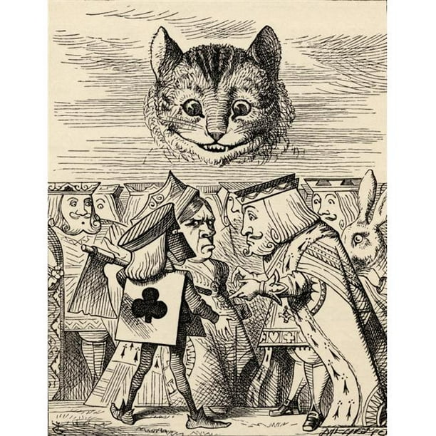 Posterazzi The King Of Hearts Arguing With The Executioner Illustration By John Tenniel From The Book Alicess Adventures In Wonderland By Lewis Carroll Published 11 Poster Print 44 13 X 17 Walmart Com Walmart Com