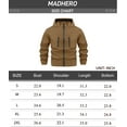 thumbnail image 4 of MADHERO Men's Lightweight Lined Hooded Waterproof Rain Jacket Windbreake jacket, 4 of 5