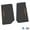 Black w/ Orange Insert, variant on Flextread Floor Mats for 14-18 Jeep Wrangler JK 2-Door - Mopar Licensed Factory Fit - Rugged Woods Camouflage w/ Pink Rubicon Insert - 100% Made in USA