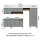 thumbnail image 3 of Cocina Integral Completa Modular Madesa Emilly 293cm MG 01, 3 of 5