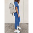 thumbnail image 3 of Womens Short Sleeve Two Piece Outfits Loungewear Sweatsuit Sets Outfits Athletic Tracksuits, 3 of 5