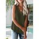 thumbnail image 4 of Top de Tirantes Holgado Sin Mangas con Cuello en V y Encaje de Pestañas de Verano, Verde, Talla L, 4 of 10