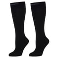 thumbnail image 1 of CompressionZ Compression Socks For Men & Women - 30 40 mmHG Graduated Medical Compression - Travel, Edema - Swelling in Feet & Legs - M, Black, 1 of 4