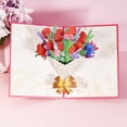 thumbnail image 5 of 3D for Up Cards Valentine's Mother's Day Greeting Cards for Wife Husband Lovers Postcards with Envelope, 5 of 9