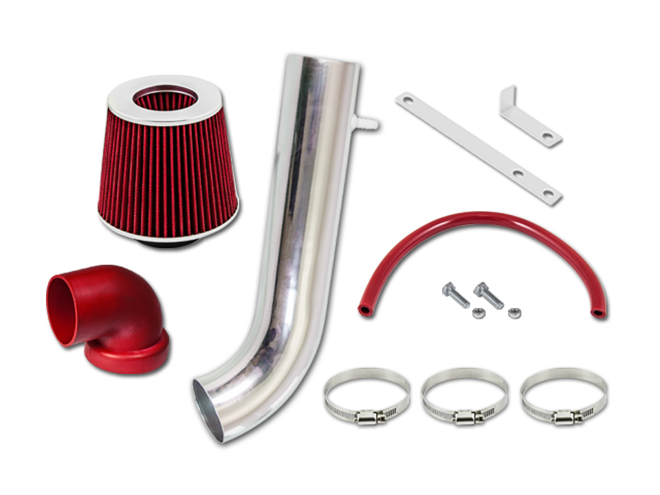 RL Concepts Red Short Ram Air Intake Kit + Filter 9599 Mitsu Eclipse 2
