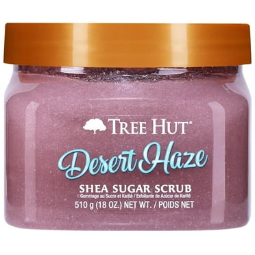 Desert Haze Shea Sugar Scrub | Exfoliating Body Scrub Removes Dead, Dry Skin for a Soft & Hydrated Feel | Nourishing Essential Body Care | 18 fl oz.