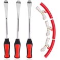 thumbnail image 1 of Woeilo 11.5" Tire Spoons Lever with 3 Pcs Rim Protectors,Motorcycle Tire Repair Kit,Dirt Bike Lawn Mower Tire Changing Tools, 1 of 5