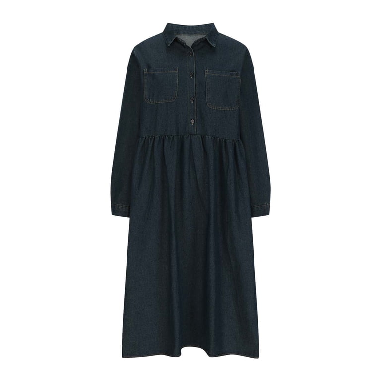 denim tennis dress FRAME The Tennis Dress
