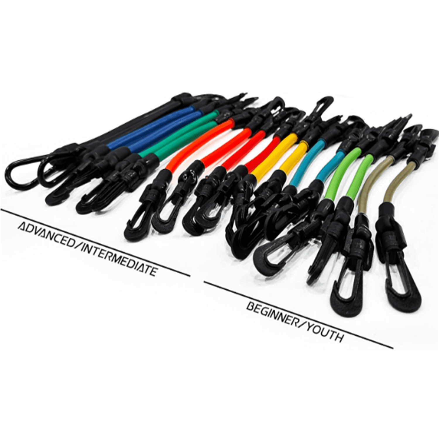 Speed and Strength Leg Resistance Bands | Includes Speed 101 and Agility FX Digital Training Programs - Sizes for Youth, Intermediate, and Advanced Athletes