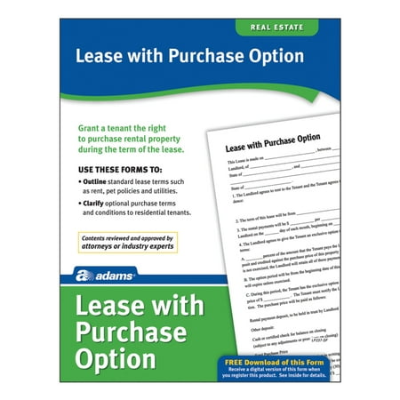 Residential Lease with Option to Buy Adams Real Estate R9C40