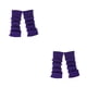 thumbnail image 2 of Sonducket 2 paquetes / lote Estilo Calentador multicolor para la piel Todos Fashinable 2 piezas Ocasiones con estilo Púrpura oscuro para Morado oscuro 1 2piezas, 2 of 6
