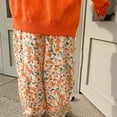 Aboser Toddler Girl Lantern Pants 28 Years Fashion Floral Printing