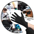 thumbnail image 5 of Nitrile Gloves,Hizek 4 Mils 100 Pcs Nitrile Disposable Gloves,Powder Free,Latex Free,Soft Industrial Gloves,Cleaning Glove for Family Use, 5 of 9