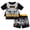 Batman Gray Black, variant on DC Comics Justice League Toddler Boys' Cosplay Rash Guard and Swim Trunks Set Superman Blue Red