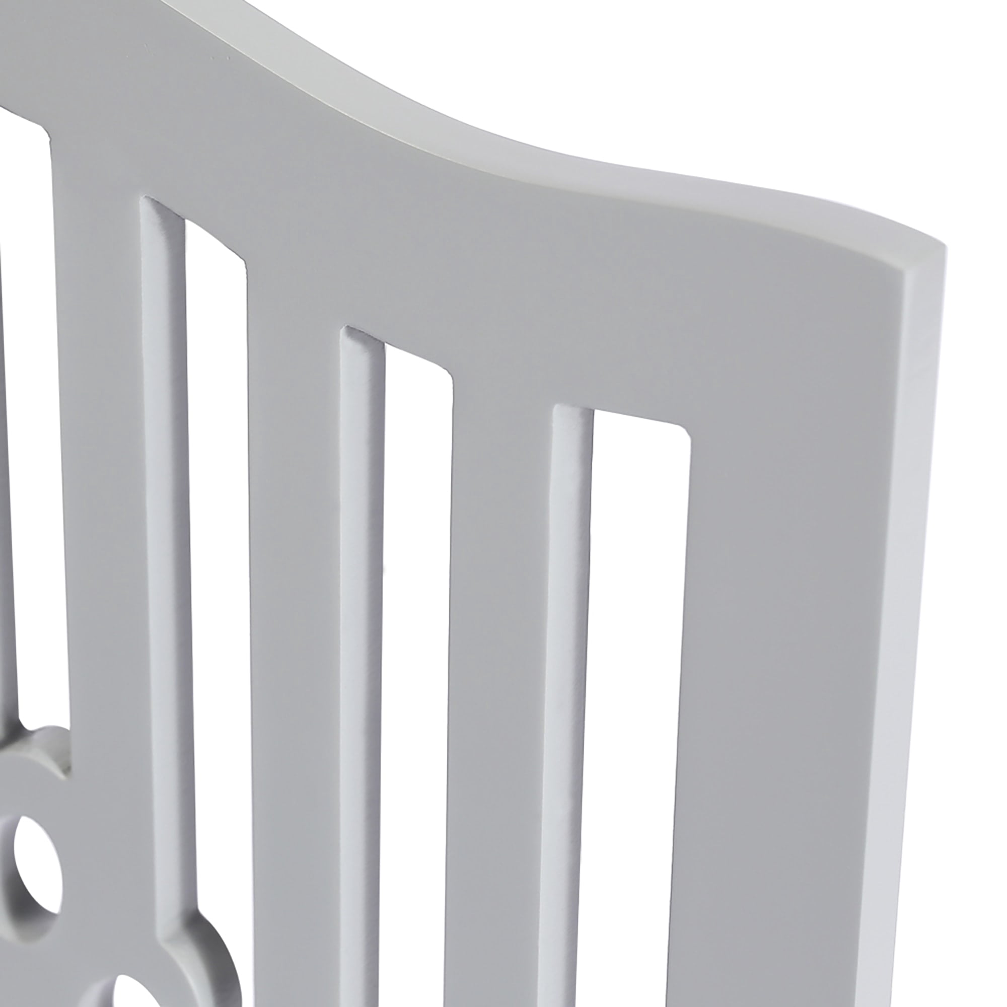 Trimate Wooden Free Standing Pet Gate for Small Dogs and Cats, Grey