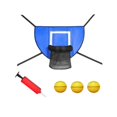 thumbnail image 1 of Juego de aro de baloncesto para trampolín, accesorios para trampolín, fácil instalación, portería de baloncesto blanda para entrenamiento, la mayoría Amarillo, 1 of 8