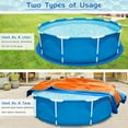 thumbnail image 5 of 18 Ft Pool Liner Pad for Round Above Ground Pools - Thickened PE Material, Dual-Color Design for Pool Bottom Protection, 5 of 6