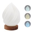 thumbnail image 1 of Labymos Night Light Desktop Decor Night Lamp Table Lamp with Wood Base 3 Light Colors, 1 of 8
