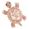 thumbnail image 2 of Full Diamond Turtle Brooch Advanced Sense Personalized Design Rhinestone Corsage Pin/ For house, 2 of 7