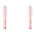 thumbnail image 3 of braveheart Brosse à Cheveux Coussinée à Main Anti-Statique Coiffure Confortable Peigne de Massage avec Poignée Masseur Ménager Rond 2ensemble, 3 of 6