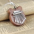 thumbnail image 3 of Piano de madera maciza Piano Kalimba de 8 teclas para principiantes adultos Feliz Sencillez, 3 of 5