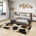 thumbnail image 2 of Cowhide Rug Large - 5x6 Rug - Cow Rug - Cow Print Area Rug - Animal Print Rugs - Western Carpet, 2 of 7