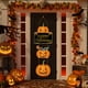 thumbnail image 4 of Fiudx Decoraciones Colgantes de Halloween, Temática de Calabaza Fantasma, Tela de Lino Reutilizable, Decoración Festiva para Interiores y Exteriores, Artículos para Fiestas, Múltiples Ubicaciones par, 4 of 5