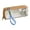 Brown, variant on Beforeyayn Uncomplicated Solid Color Pencil Case, With Handle Junior High Stationery Bag, Desk Or Backpack, Large Capacity With Transparent Window