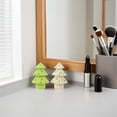 thumbnail image 3 of 1 juego de esponja de maquillaje: esponja de maquillaje facial suave con forma de árbol de Navidad, aplicador cosmético para maquillaje facial en polvo y líquido., 3 of 5