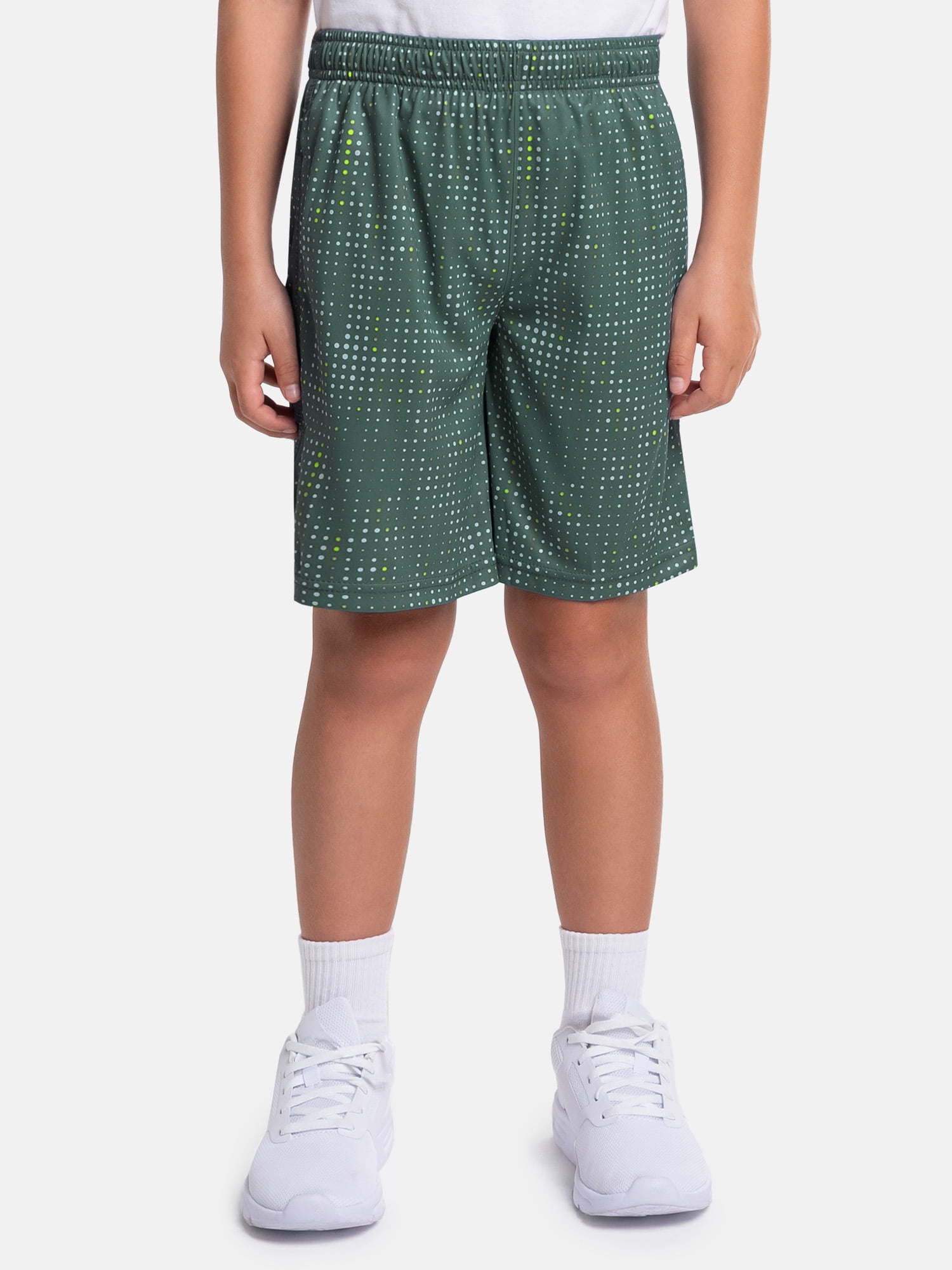 Athletic Works Boys Core Performance Short, 2-Pack, Sizes 4-18 & Husky