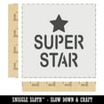 thumbnail image 2 of Super Star Fun Text Teacher School DIY Cookie Wall Craft Stencil - 4.5 Inch, 2 of 5