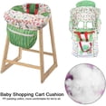 thumbnail image 3 of Portable Baby Shopping Cart Covers High Chair Cover with Storage Pockets for Most Grocery Cart, High Chairs, Baby Dining Chairs, 3 of 5