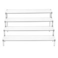thumbnail image 2 of facefd Clear Acrylic Display Riser Stand Perfume Cosmetics Holder for Decoration 39.5x34.5x20cm, 2 of 7