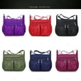 thumbnail image 4 of Crossbody Bag for Women Multi Pockets Shoulder Bag Messenger Bag Waterproof Nylon Travel Bag and Handbags, 4 of 10