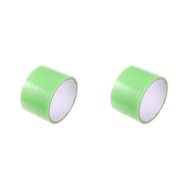 Wosthever cinta de bola adhesiva diy alivio del estrés cintas luminosas juguete adhesivo favores de fiesta manualidades suministros de 6CM/Verde 2Conjunto