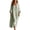 #0097-Green, variant on Caftan Maxi Dresses for Women V Neck Long Sleeve Stripe Print Casual Beach Style Lightweight Breathable Oversized Loose Fit Dresses