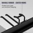 thumbnail image 5 of Wall Mount Tool Storage Rack, Heavy Duty Garage Storage Tool Organizer, Garden Tool Wall Hooks and Hangers, Hold Up to 350lbs Black 2Pack, AK806-Black-2Pack, 5 of 18
