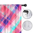 thumbnail image 4 of Blackout Kids Curtains,Multi Color Plaid Checkered Pattern Childrens Insulated Curtains Set Of 2,Bedroom Essentials,Toddler Room Decor 42"x54", 4 of 5