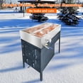 thumbnail image 3 of Maple Syrup Evaporator Pan, Maple Syrup Pan with Thermometer & 3/4" Throttle Valve, Stainless Steel Maple Syrup Boiling Pan for Making Sweet Maple Syrup, 3 of 7